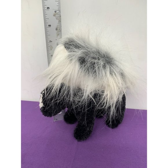 Douglas Cuddle Toys Skunk Plastic Pellets 2008 Item1791.1 7 Inch Black White Sku - Picture 11 of 12